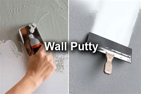 Advantages and applications of wall putty - Constro Facilitator