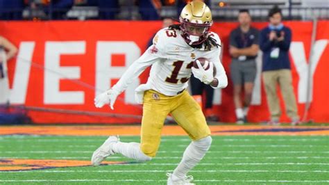 Who is Mike Tomlin's son? Dino Tomlin stats & more to know as Boston College WR returns to ...