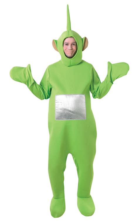 Buy Rubie's Official Adult's Dipsy Teletubbies Costume - Standard ...