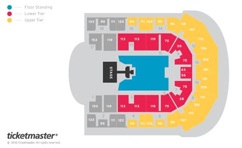 Rita Ora Seating Plan - Liverpool Echo Arena