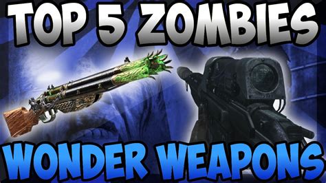 Top 5 "Wonder Weapons" In 'Call of Duty Zombies' - "Black Ops 2 Zombies", Black Ops, & WaW ...