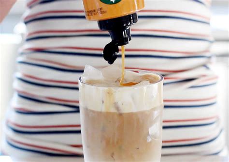 How to Make an Iced Caramel Macchiato with Cold Foam - Plank and Pillow