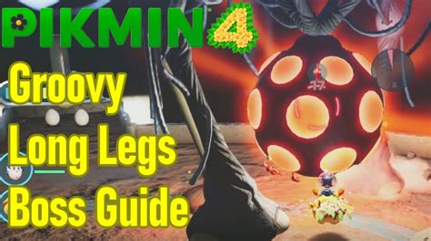 Pikmin 4 Groovy Long Legs boss fight guide /walkthrough + tips and ...