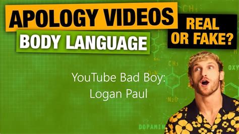 Logan Paul's Apology Analyzed By Experts - YouTube