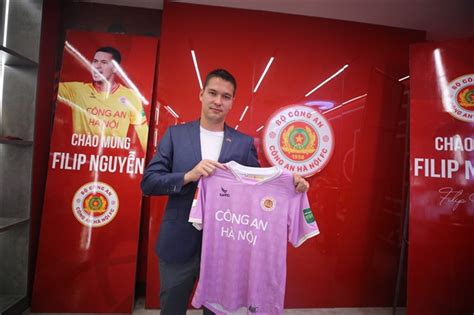 Filip Nguyen signs as a goalkeeper for Hanoi Police FC