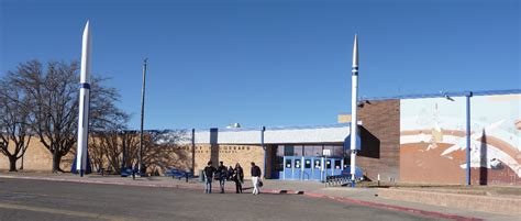 Robert H. Goddard High School mural – Smoking Crater