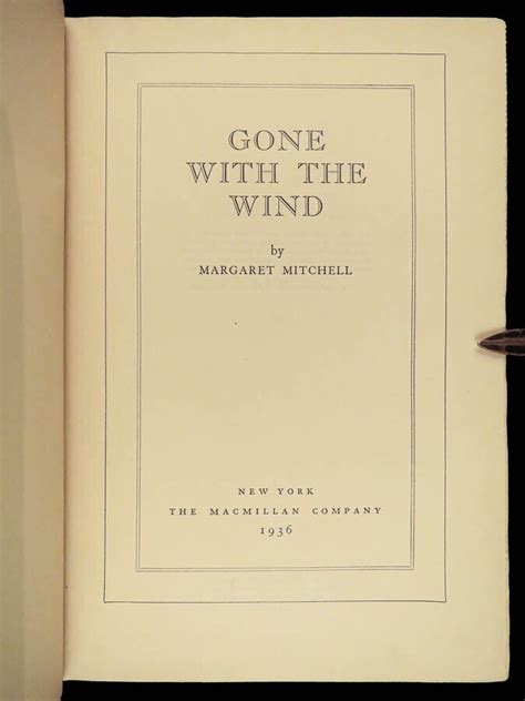 1936 Gone with the Wind 1st ed Margaret Mitchell Civil War Slavery ...