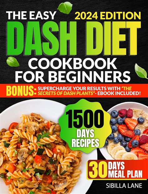 Amazon.co.jp: THE EASY DASH DIET COOKBOOK FOR BEGINNERS: 1500 Low ...