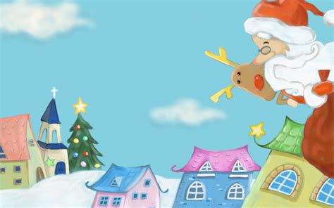 Christmas Cartoon Wallpaper (62+ images)