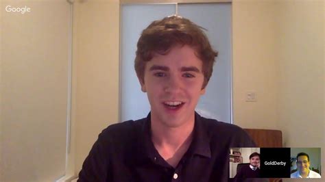 Freddie Highmore ('The Good Doctor') on autistic surgeon with wonderful heart, hopeful outlook ...