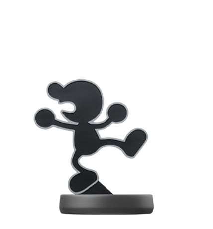 Mr. Game & Watch amiibo Figure by Nintendo - Super Smash Bros. Series