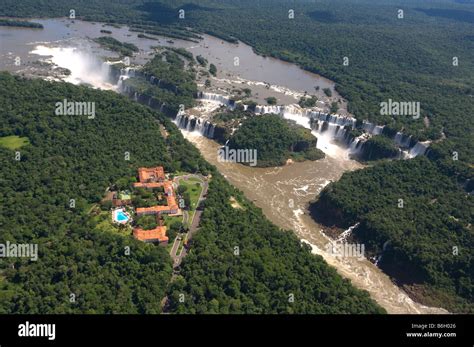 Iguazu falls birds eye view High Resolution Stock Photography and Images - Alamy