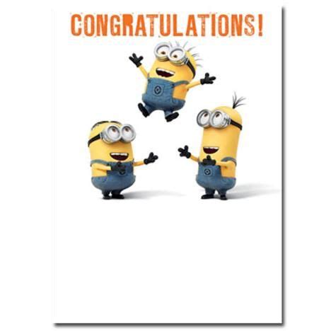 Congratulations Minions Card | Minion card, Minions, Cards