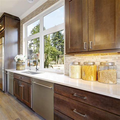 Kitchen Backsplash With Dark Brown Cabinets – Kitchen Info