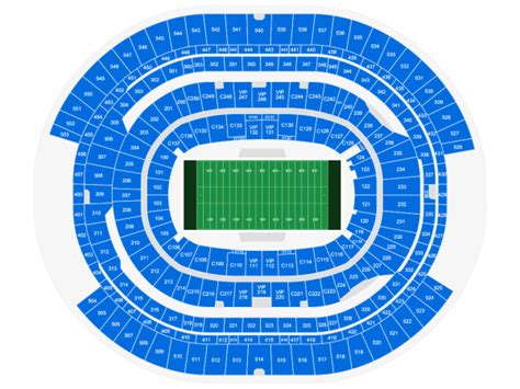 Sofi Stadium Los Angeles Seating Chart