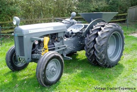 Our fleet of Ferguson TE20 tractors and implements from the 1950's