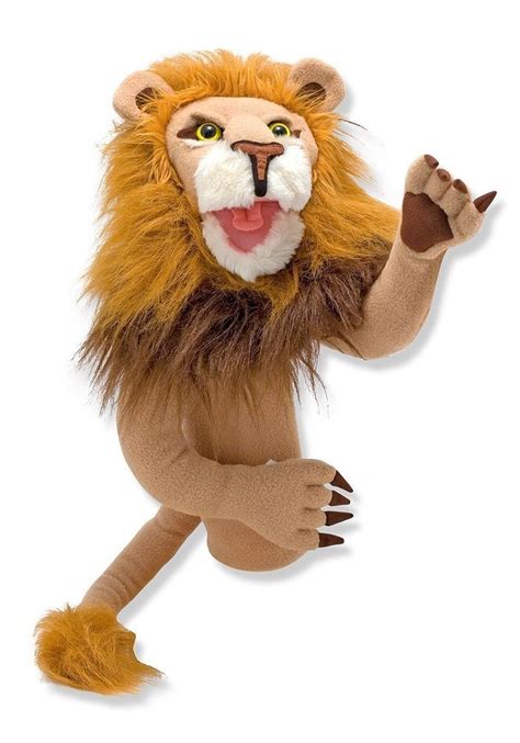 Melissa & Doug Lion Puppet - Rory – Deluxe Hand Puppet 2568 | Lion ...