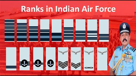 Indian Air Force Ranks and Insignia | Ranks in Indian Air Force | Indian Air Force Ranks in ...