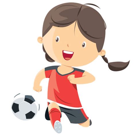 Girls Soccer Illustrations, Royalty-Free Vector Graphics & Clip Art - iStock