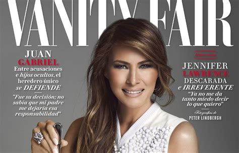 Melania Trump stars on the cover of ‘Vanity Fair’ Mexico - CELEBRITY