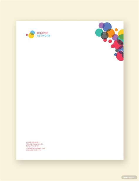 Creative Business Letterhead Template in Pages, PSD, Word, Publisher, Illustrator, InDesign ...