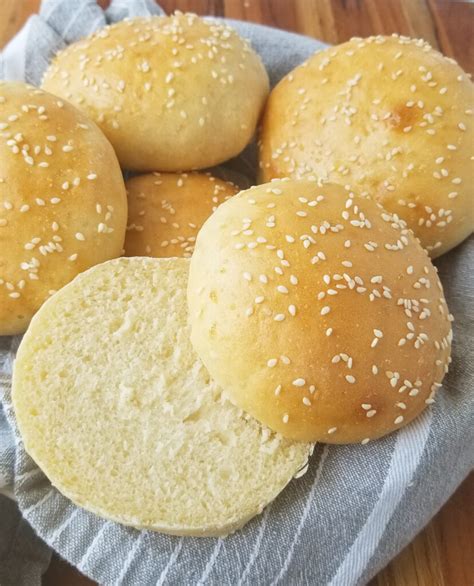 Homemade Hamburger Buns - Amanda Cooks & Styles