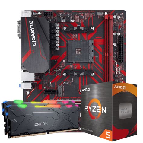 Kit Upgrade Processador AMD Ryzen™ 5 4600G + Placa Mãe MSI A320MA Pro ...