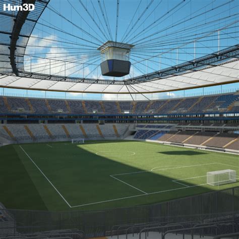 Commerzbank-Arena 3D model - Architecture on Hum3D