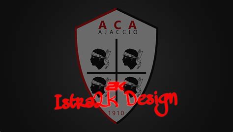 AC Ajaccio - Logo redesign + YOUTUBE VIDEO