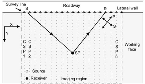 Observational arrangement for seismic scattered wave detection in the ...