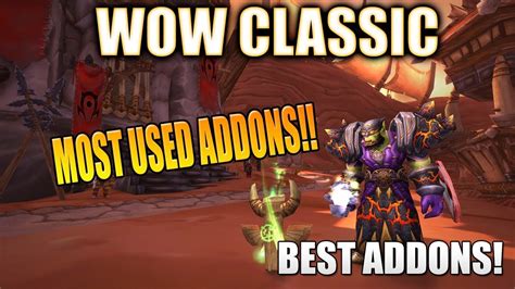 WOW Classic - MOST USED ADDONS! BEST ADDONS FOR WORLD OF WARCRAFT!? Classic WOW Addons! 2019 ...