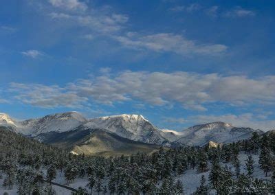 Ypsilon Mountain Mummy Range RMNP Winter Wonderland