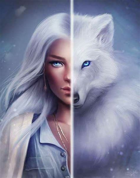 Pin by ⫷ ♛ 💜Vἶƙἶղց 💜 ♛⫸ on 🦋 WOMEN & WOLVES | Spirit animal art, Anime ...