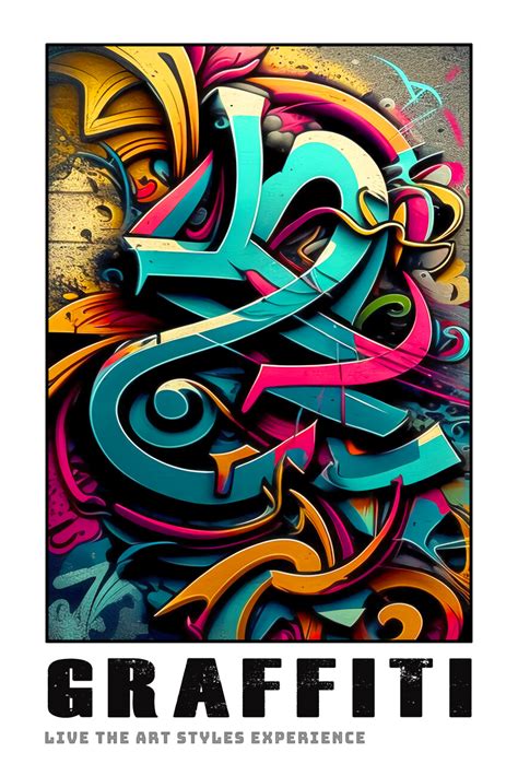 Wall Art Print | GRAFFITI Style: EDU JOY Art Poster: MOD: Graffiti#1 | Abposters.com