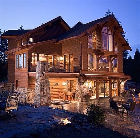 Pin by Dave Byler on Future Home Exterior | Dream home design, Mountain dream homes, Mountain ...