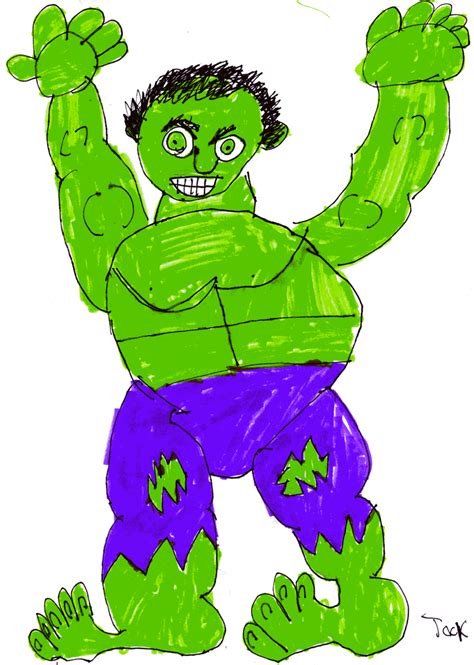 Superhero Collection — The Incredible Hulk | Jack Draws Anything