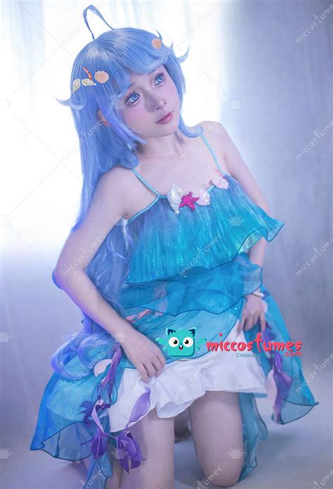 Women Costume Dress Set - New Heroine Mermaid Doria Cosplay | Top ...