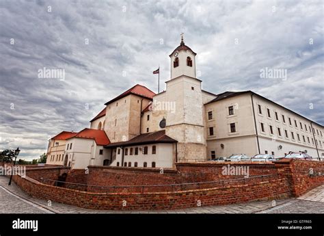 Ancient castle Spilberk, Brno, Czech Republic Stock Photo - Alamy