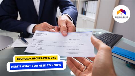 Bounced Cheque Law In UAE: Here's What You Need To Know - Capital Zone