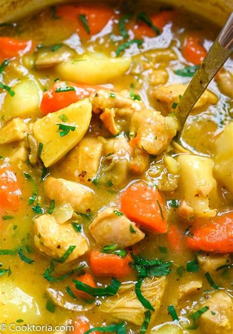 This Chicken Stew is the perfect meal on a cold day. Hearty, thick, and delicious, you'll love ...