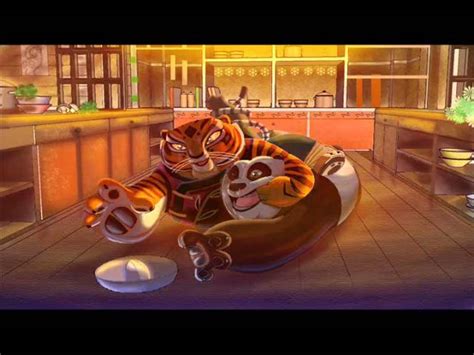 Kung Fu Panda Po And Tigress Kiss