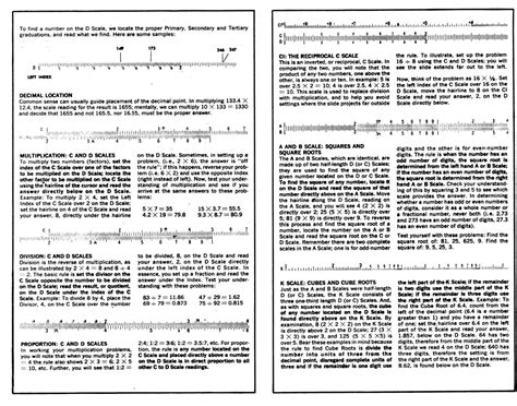 Eric's Slide Rule Manuals Page