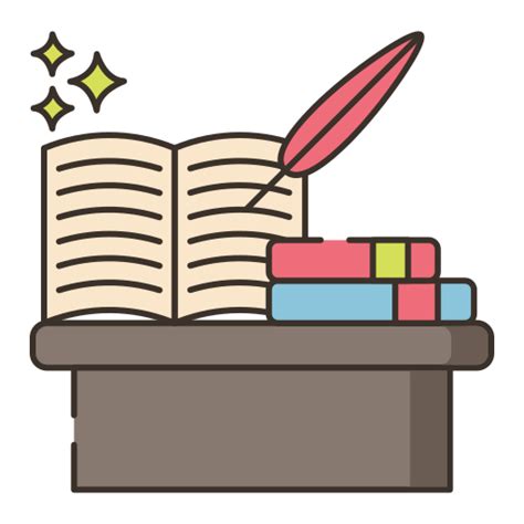 Literature Flaticons Lineal Color icon