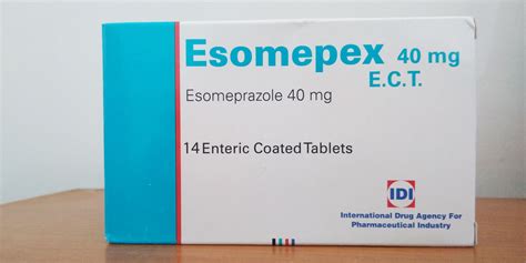 Esomepex 40mg Tablet (Esomeprazole 40mg) - Kazen Group