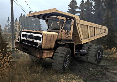 BelAZ 540 Truck - MudRunner / SnowRunner / Spintires