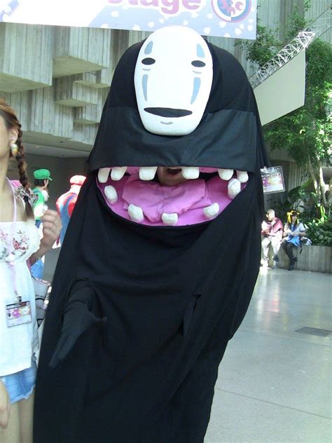 No Face Cosplay by LigerZeroLindsey | No face costume, Spirited away costume, Spirited away cosplay