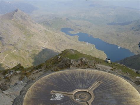 Snowdon summit view © Peter S :: Geograph Britain and Ireland