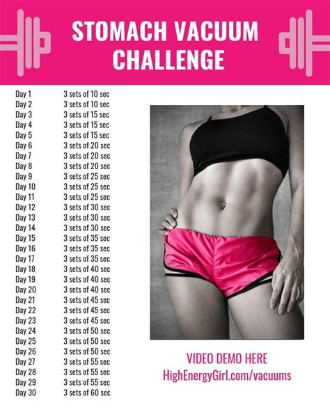 Stomach Vacuum Challenge | Get a Toned Midsection