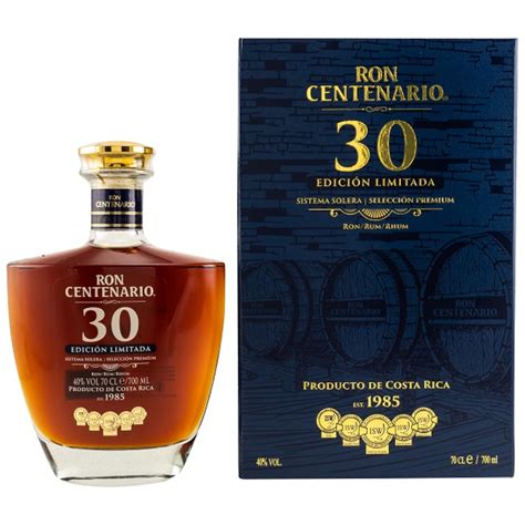 Centenario Rum 30 Anos Edition Limitada - Bonner Pfeifen- und Cigarrenhaus