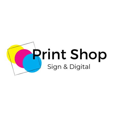 Printing & Digital Shop Colorful Logo | Business logo, Logo color, Logo templates